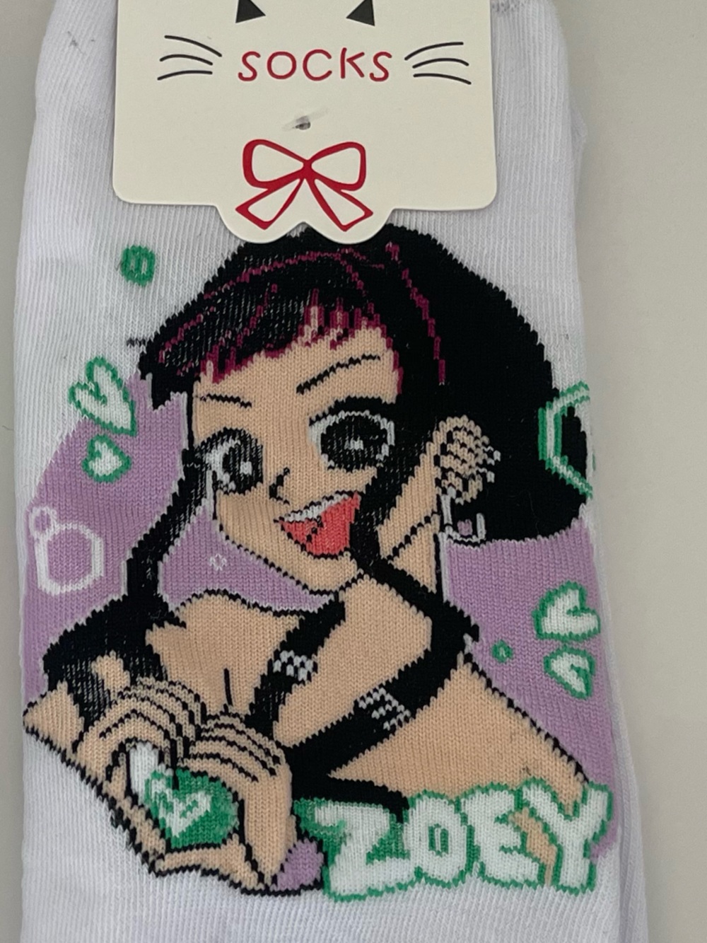 KPop Demon Hunter socks 2 pack Zoey